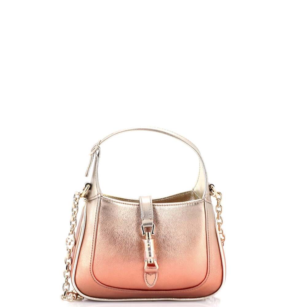 Gucci Jackie Chain Hobo Leather Mini #252689G22B
